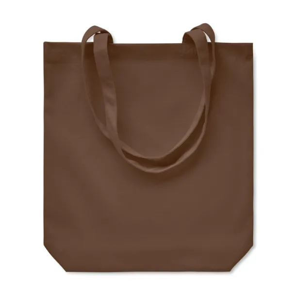 RASSA COLOURED 270 gr/m² Canvas shopping bag Earth
