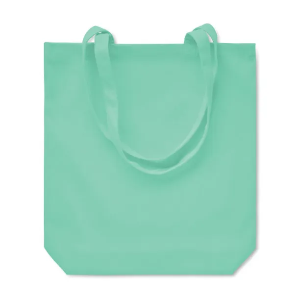 RASSA COLOURED 270 gr/m² Canvas shopping bag mint green