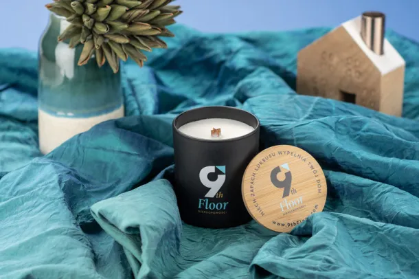  svijeća od sojinog voska 220g - crni nar BLACK