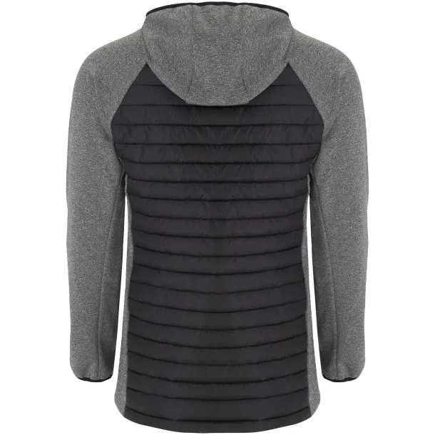 Minsk unisex hybrid insulated jacket - Roly Solid black Lead