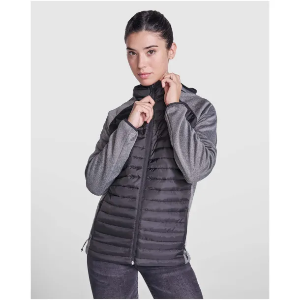 Minsk unisex hibridna izolirana jakna - Roly Crna Lead