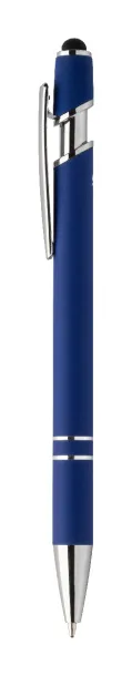 Tonnel Soft touch ballpoint pen Dark blue
