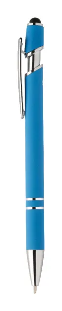 Tonnel Soft touch ballpoint pen Light blue