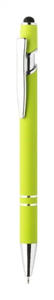 Tonnel Soft touch ballpoint pen Lime green