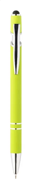 Tonnel Soft touch ballpoint pen Lime green