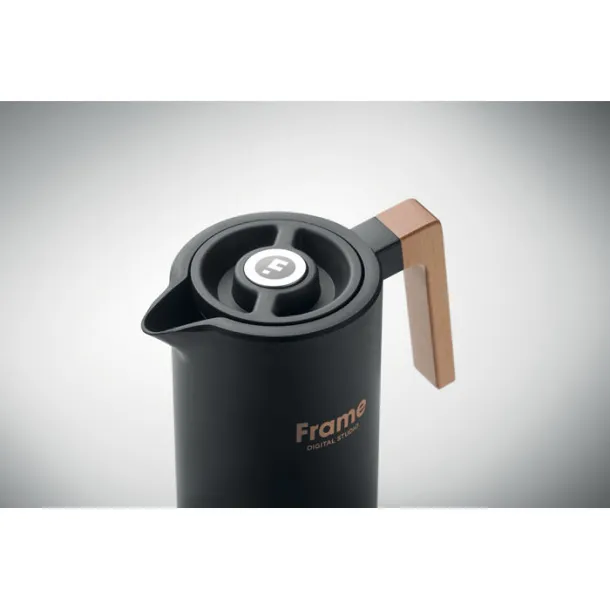 SERVIR Double wall jug 1L Black