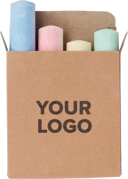 Orville Cardboard box with chalk