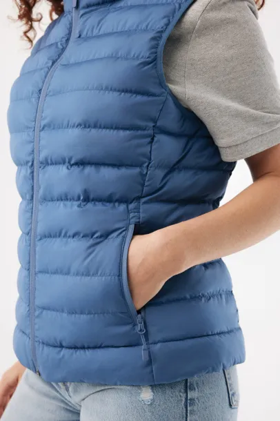  Iqoniq Meru women recycled polyester bodywarmer - iqoniq Moon blue 