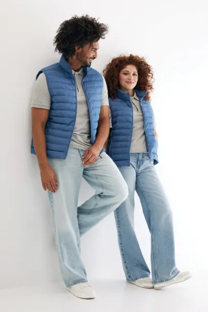  Iqoniq Meru women recycled polyester bodywarmer - iqoniq Moon blue 