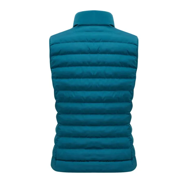  Iqoniq Meru women recycled polyester bodywarmer - iqoniq dark teal 