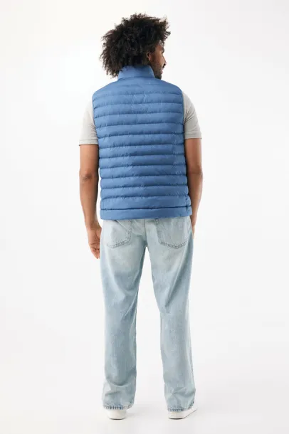  Iqoniq Meru men recycled polyester bodywarmer - iqoniq Moon blue 