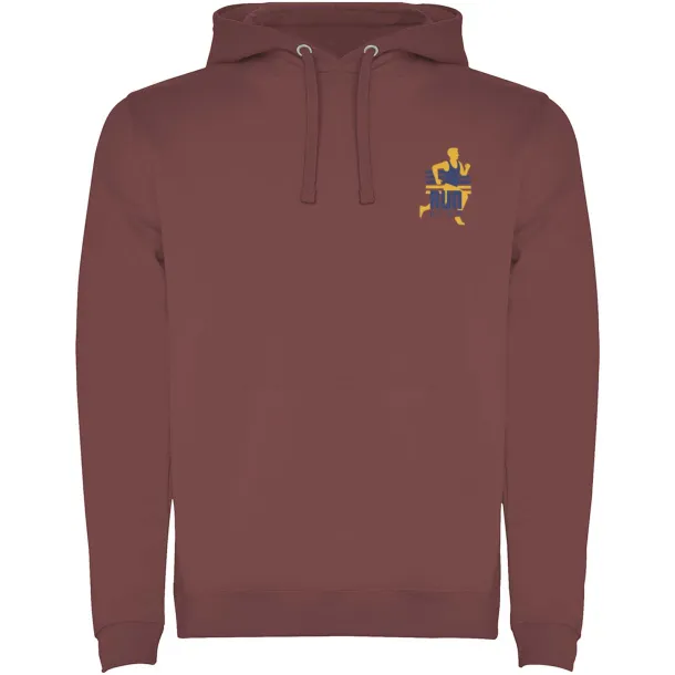 Urban muški hoodie, 280 g/m² - Roly Pale Red