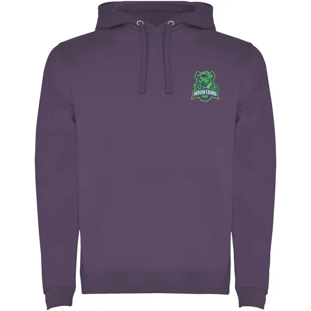 Urban men's hoodie - Roly Lilac