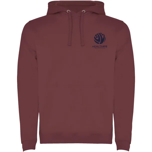 Urban muški hoodie, 280 g/m² - Roly Berry Red