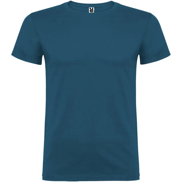 Beagle short sleeve kids t-shirt - Roly Moonlight Blue