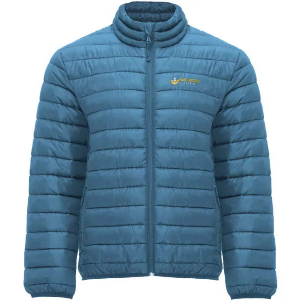 Finland men's insulated jacket - Roly Storm blue
