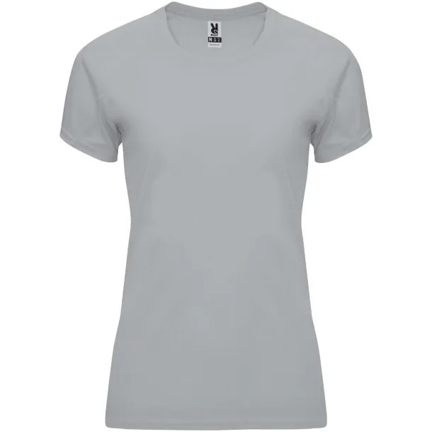 Bahrain short sleeve women's sports t-shirt - Roly Grey