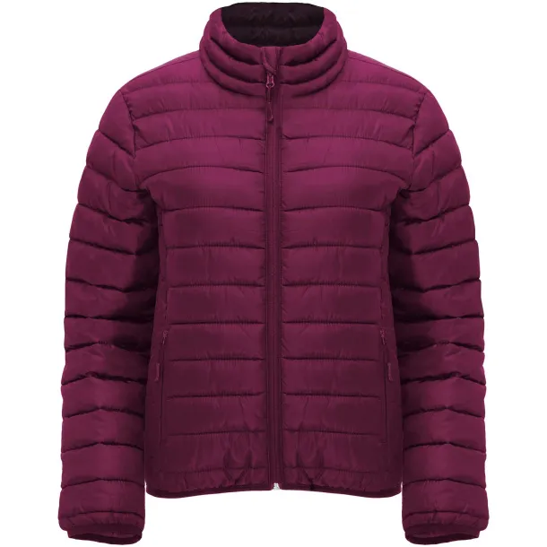 Finland women's insulated jacket - Roly Plum red