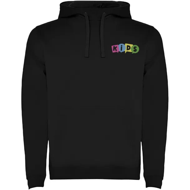 Urban dječji hoodie, 280 g/m² - Roly Crna