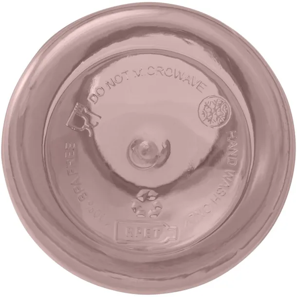 Oregon 400 ml RCS certified recycled plastic water bottle with carabiner Mocha