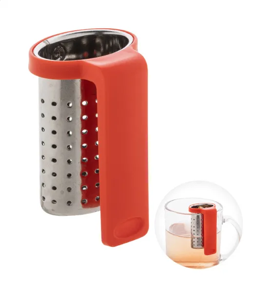 Leaflet tea infuser Red