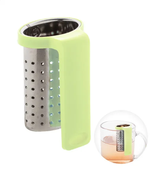 Leaflet tea infuser Lime green