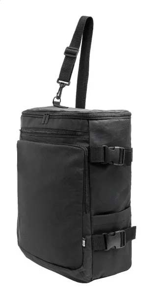 Pullman RPET torba za dokumente/ruksak, 15" Crna