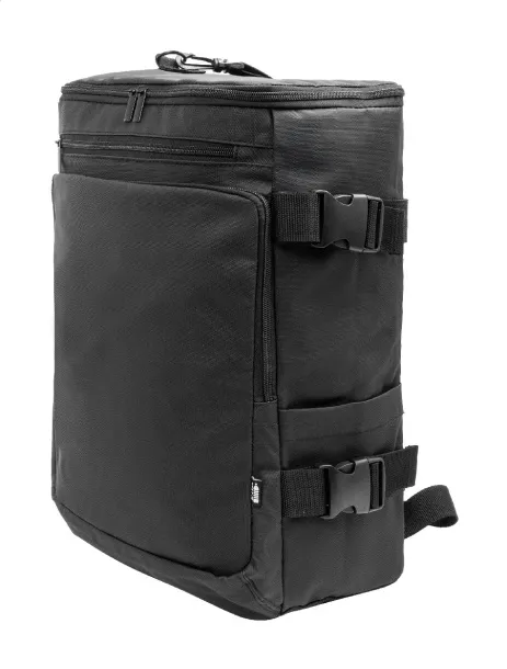 Pullman RPET torba za dokumente/ruksak, 15" Crna