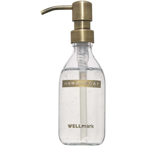 Wellmark Discovery 250 ml hand soap dispenser and 150 g scented candle set - WELLmark White