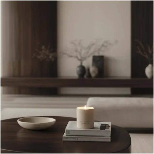 Wellmark scented candle - WELLmark Ecru
