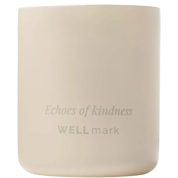 Wellmark scented candle - WELLmark Ecru