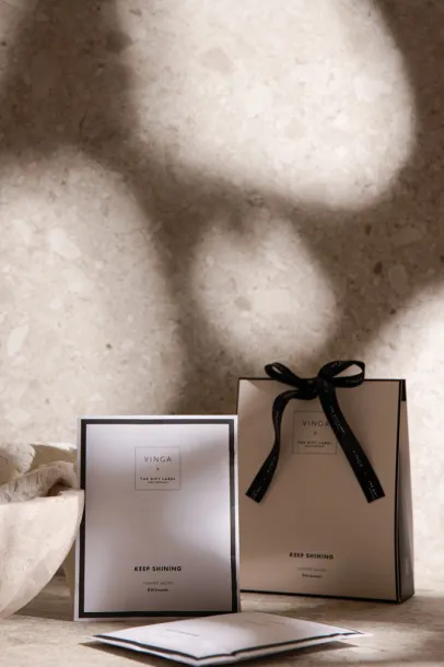 VINGA x TGL mirisne vrećice white, black Crna