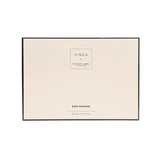 VINGA x TGL body care gift set - Vinga white Black