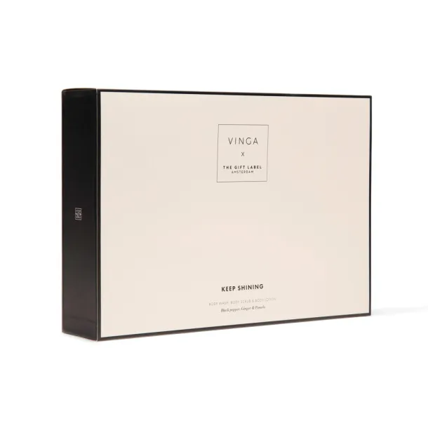 VINGA x TGL body care gift set white, black Black
