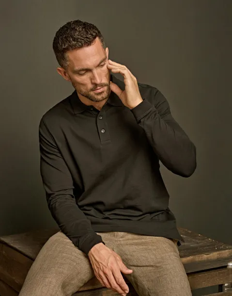  Luxury LS Stretch Polo - Tee Jays