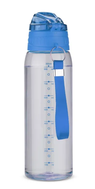 KOLTER boca za vodu s mjernom skalom, 900 ml Nebeski plava