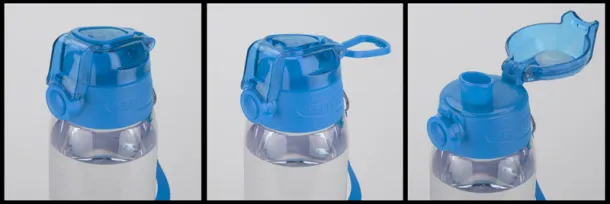 KOLTER Water bottle with measuring cup 900 ml Nebaski plava