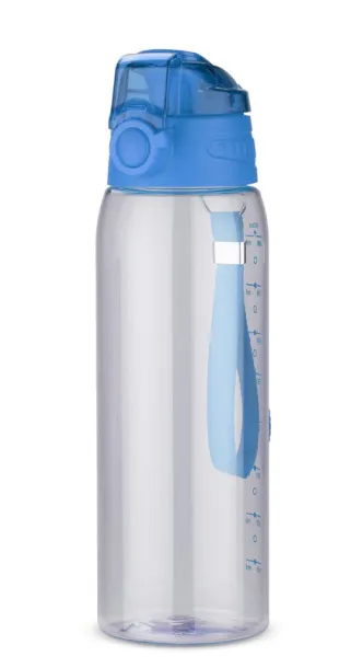 KOLTER boca za vodu s mjernom skalom, 900 ml Nebeski plava