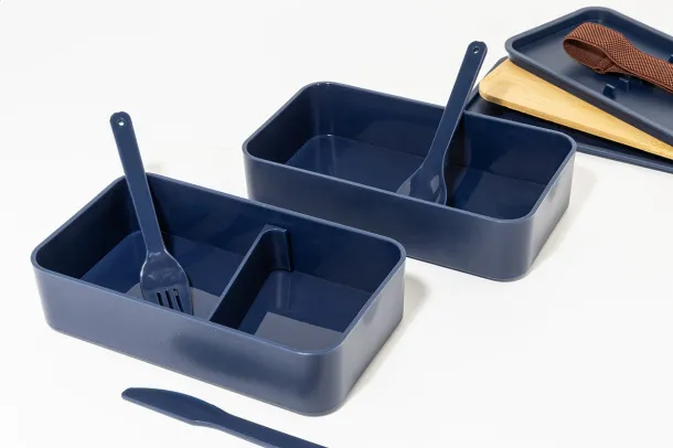 Satay lunch box Dark blue