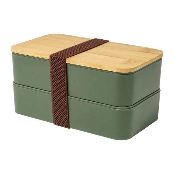 Satay lunch box Green