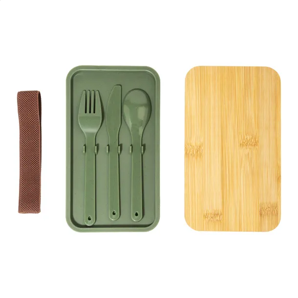 Satay lunch box Green