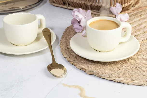 Caturra set šalica za espresso, 85 ml Prirodna