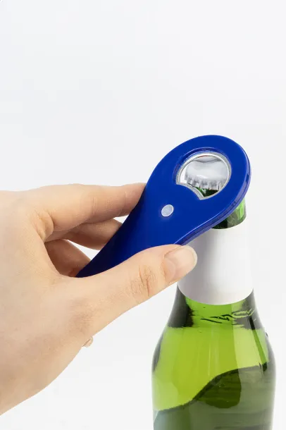 Swirl RABS bottle opener Blue