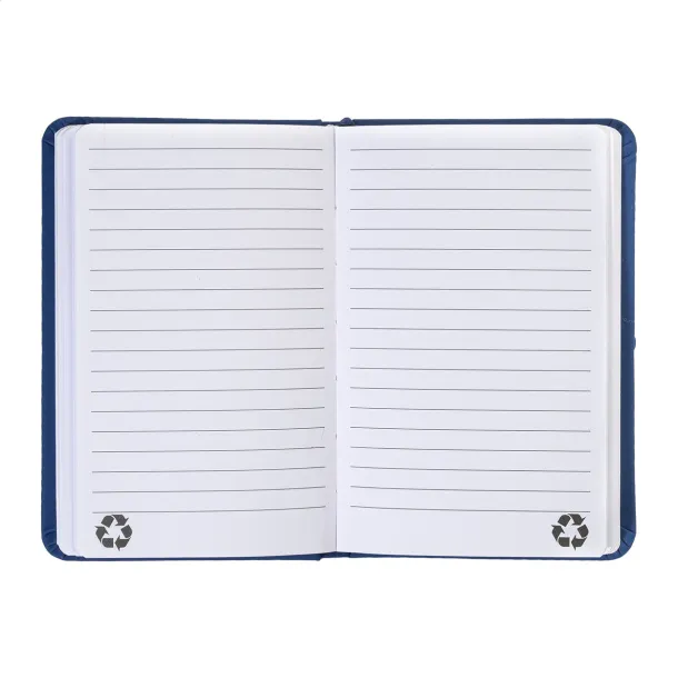 Repuk Line notes od recikliranog  PU-a, A6 Plava