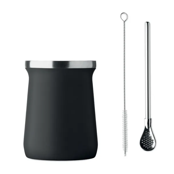 MIYERBA šalica za Yerba mate čaj Crna