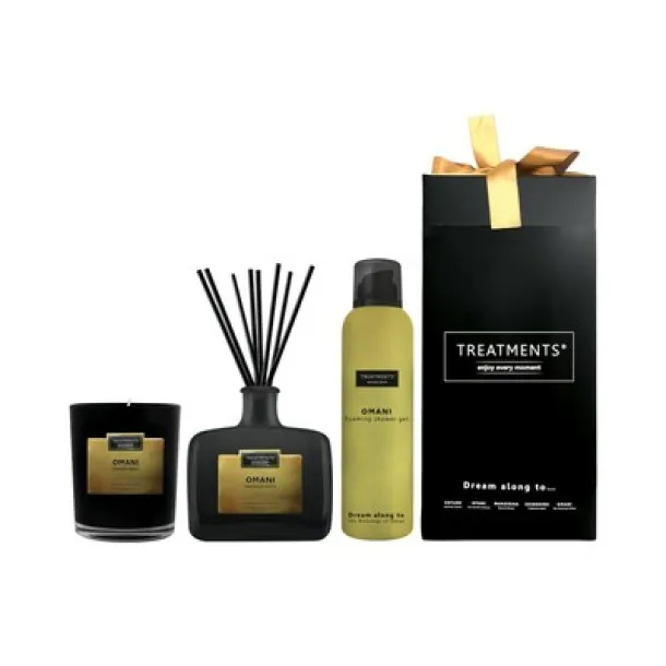  DeLuxe TREATMENTS beauty set yellow