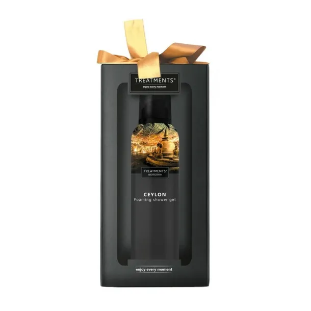  Foaming shower gel TREATMENTS black