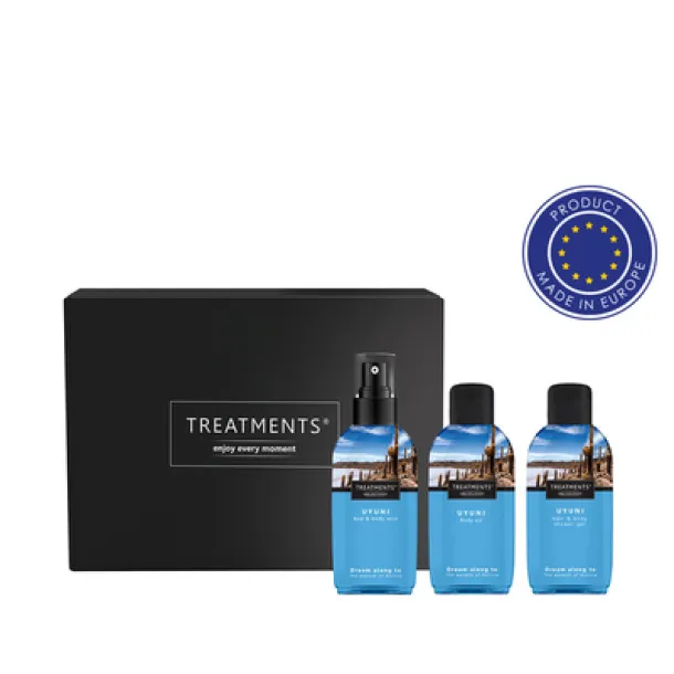  Beauty set Body & Fragnance Mailbox TREATMENTS Plava