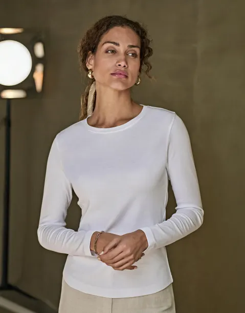  Ladies LS Interlock T-Shirt - Tee Jays