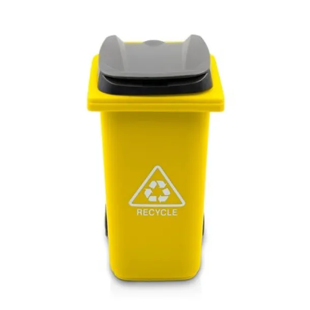 Erco Pen holder "trash container" yellow